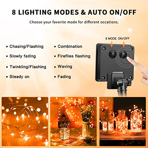 4 Pack Solar Halloween Lights (132 Foot)