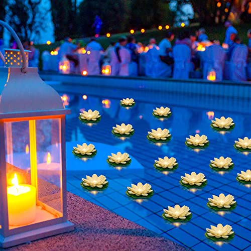 LED Floating Lotus Lantern (24 Count)