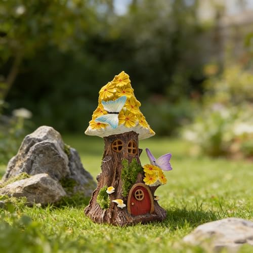 Mushroom House Statue (Mini Mushroom House)
