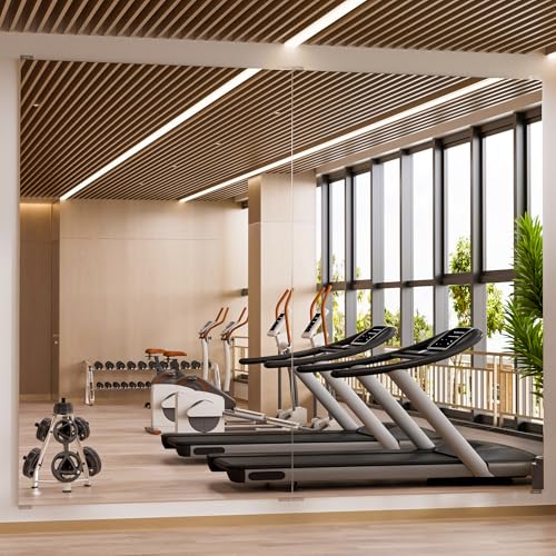 Gym Mirror 75" X 47" 2 (Silver / 75 x 47 inch)