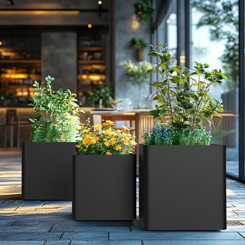 24 Inch Square Planters for Outdoor Plants