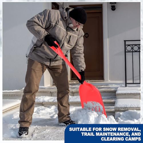 3 Pcs Plastic Snow Shovel