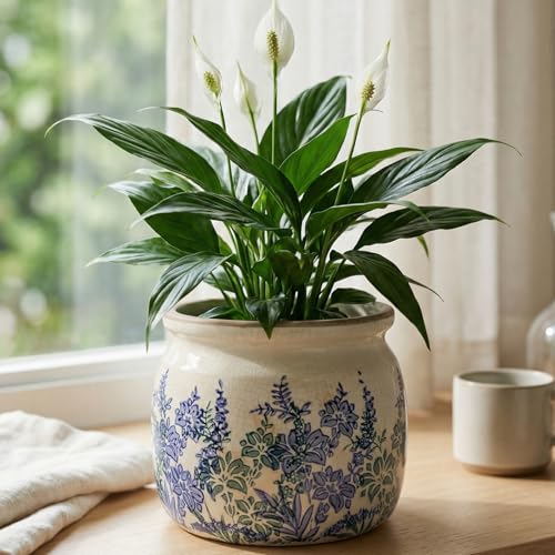 Pots for Plants (Vintage Blue / 6.3 in)
