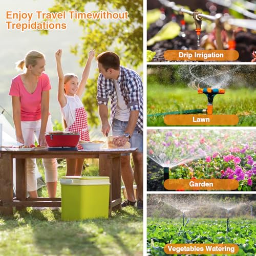 Smart WiFi Sprinkler Timer 3 Zone (3 Outlet- Brass Inlet)