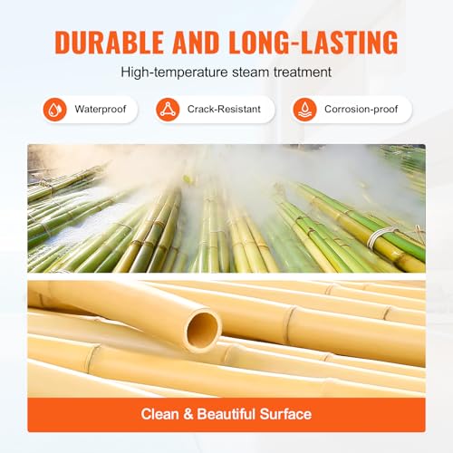 Natural Rolled Bamboo Fence (Rolled Fence / 6Ftx8Ft)