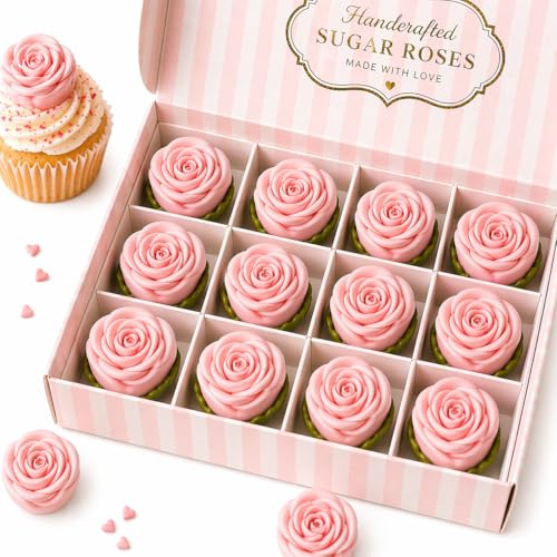 Edible Rose Topper (Blush Pink)