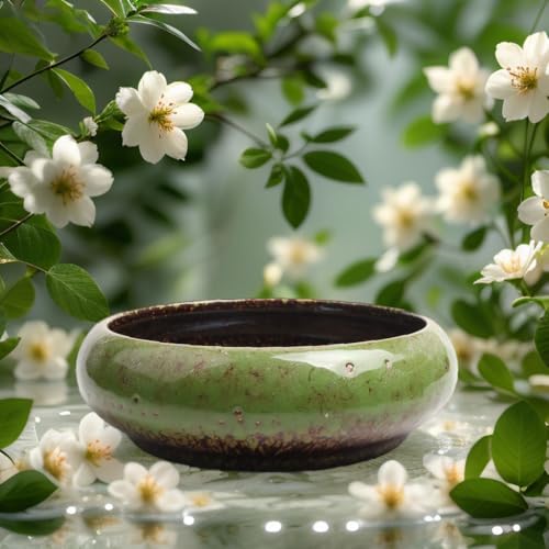 Lotus Bowl Planter (Light Green)