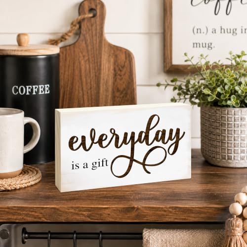 3x5 Inspirational Wooden Block Sign (Gift-1)