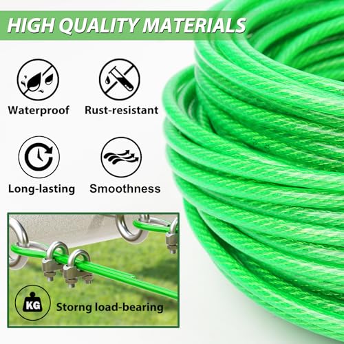 3 16" Clothes Line Outdoors (3/16 IN x 100 FT)