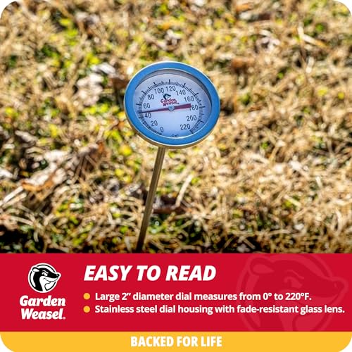 Analog Soil & Composting Dial Thermometer (20-Inch)