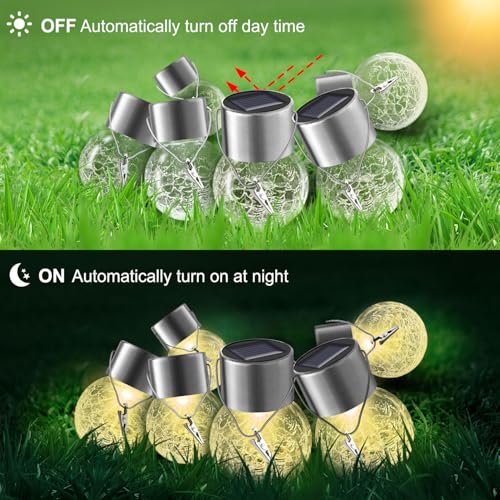 Solar Lights Outdoor Decorative 32 Pack (32 Count)