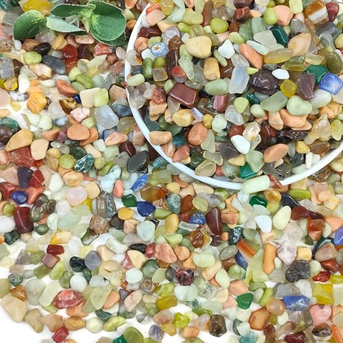 10LB Colorful Pebbles for Succulent (160 Ounce)