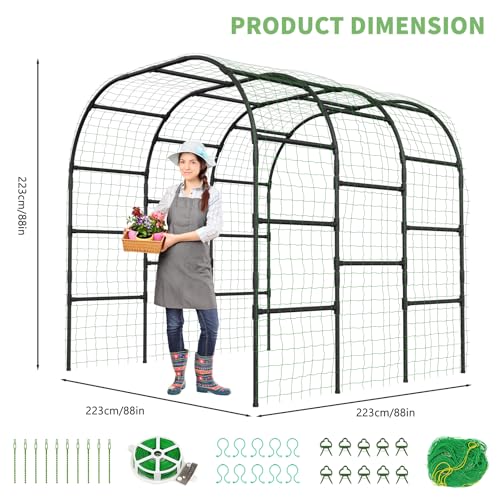 Garden Arch Trellis (88''H x 88''L x 88''W)
