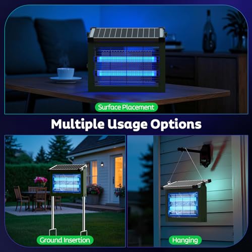 Solar Bug Zapper Outdoor (Green)