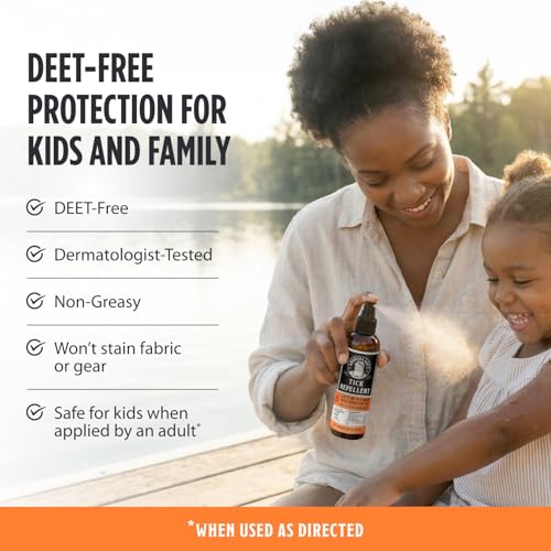 Natural Tick and Mosquito DEET (4 Fl Oz (Pack of 1))