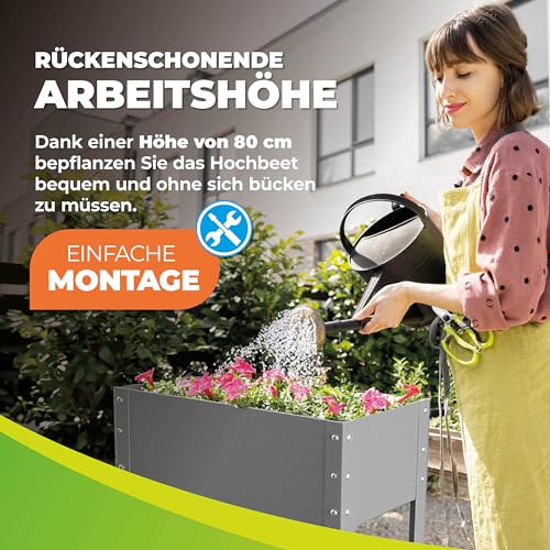 Metal Raised Garden Bed Freising (Small)