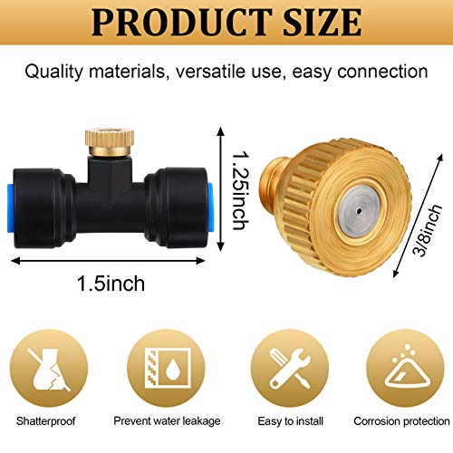 15 Pieces Brass Misting Nozzles 1