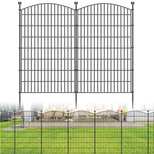 No Dig Decorative Garden Fence 10 Panels (48 in(H) X 11.4 ft(L))