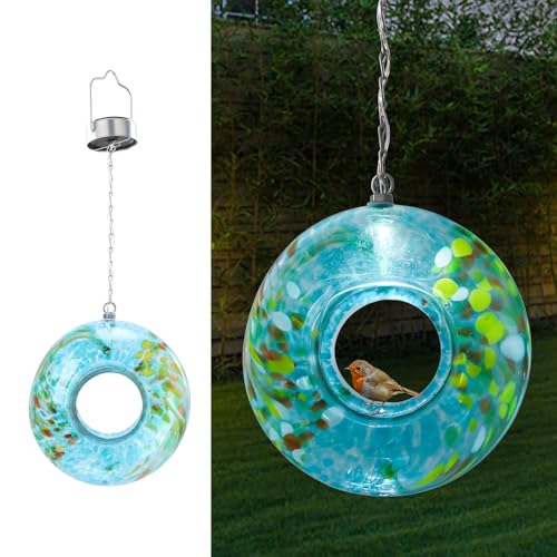 Glass Bird Feeder