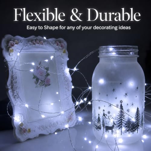14 Pack Fairy Lights Battery Operated (2032-14 Pack-Cool White)