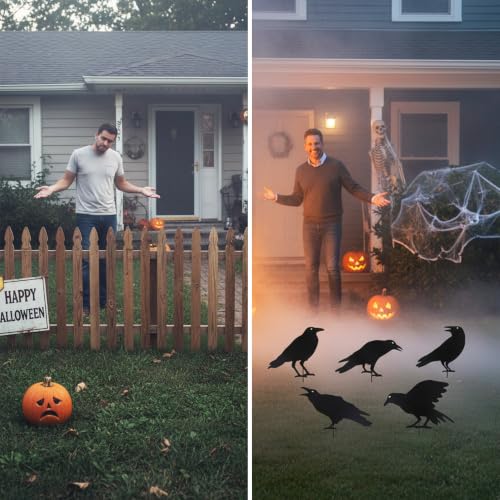 Halloween Crow Garden Stakes (Crow)