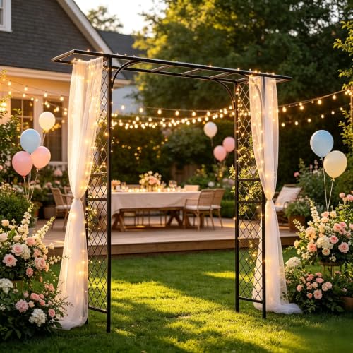 Metal Garden Arbor