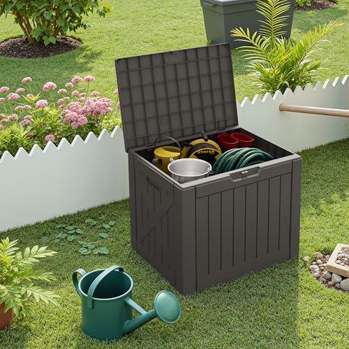 40 Gallon Resin Deck Box (Brown / 40 Gallon)