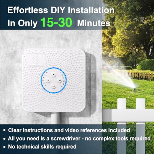 12 Zone WiFi Smart Sprinkler Controller (12 Count)