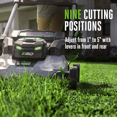 Electric Lawn Mower (30" / w/(2) 6.0Ah Batteries + Charger)