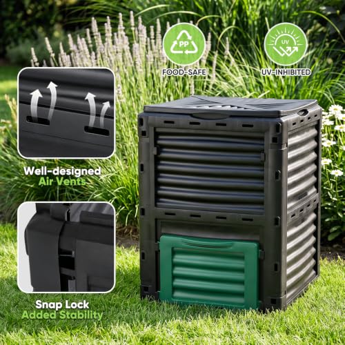 80 Gal Garden Composer Bin from BPA Free Material
