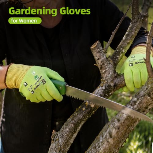 12 Pairs ANSI A6 Cut Resistant Gloves (Yellow / X-Large)