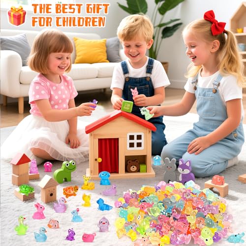 180 Pcs Mini Resin Animals