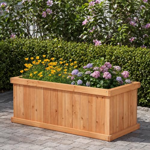 Raised Garden Bed Set of 2 (Orange / 31"x14"x12")