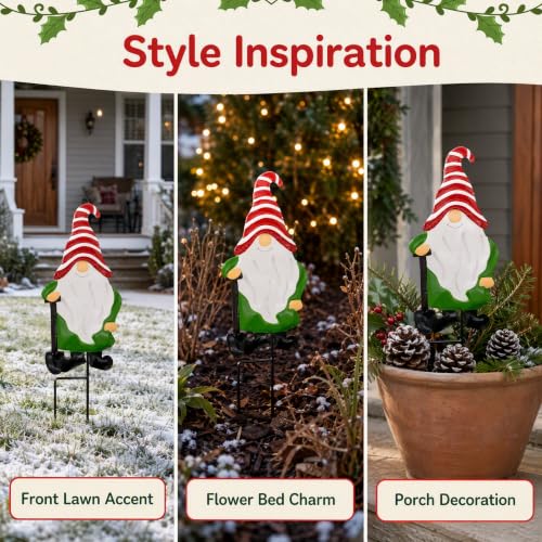Garden Gnome Decorative Stake (Gnomes（green）)
