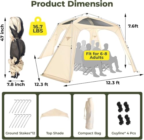 12' x 12' Pop Up Gazebo