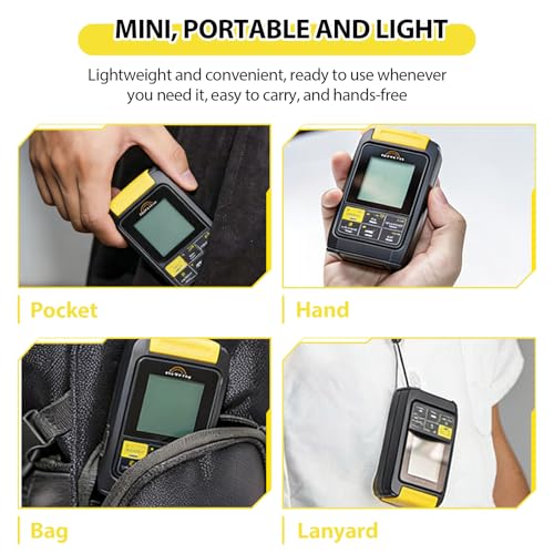 6 in 1 Fiber Optic Tester with Optical Power Meter (Yellow)