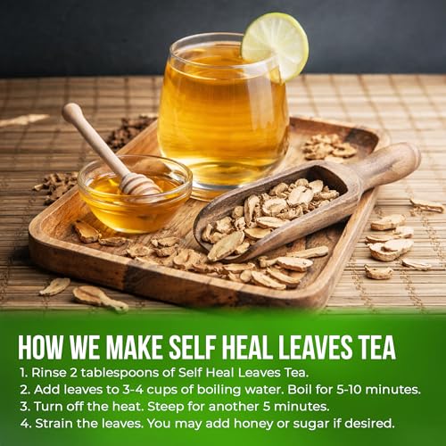 Premium Self Heal Leaves Loose Leaf Tea (4oz)