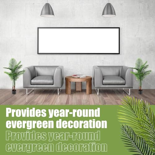 2 Pack Artificial Palm Trees 3Ft (3 feet)