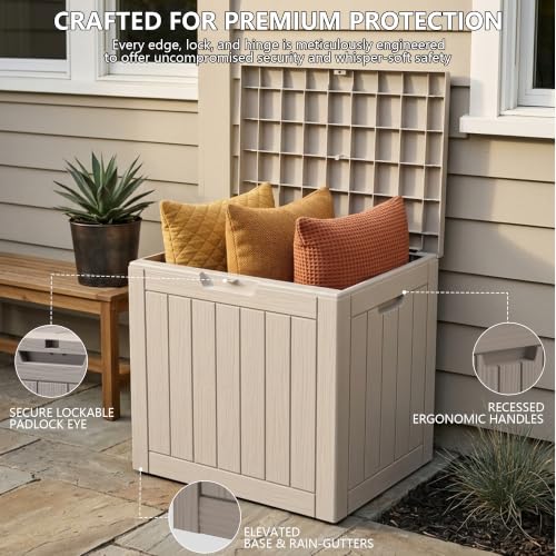 Outdoor Storage Box (Grey / 35 Gallon 3.0)