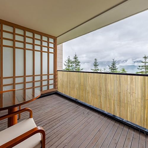 Bamboo Slat Fencing 6.5ft H x 13ft L (6.5 ft H x 13 ft L)