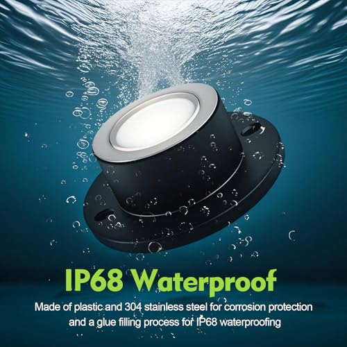 3W LED Pond Lights 12 (4Pack)