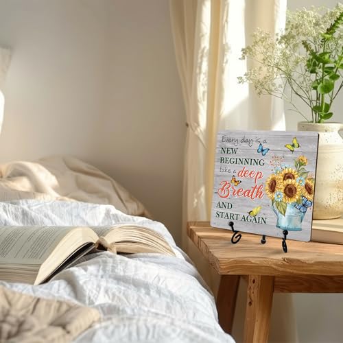 Spring Decorations for Rustic Farmhouse Decor (Retro Sunflower 3)