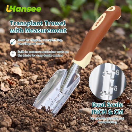 Brown Garden Tool Sets (brown-4pcs)