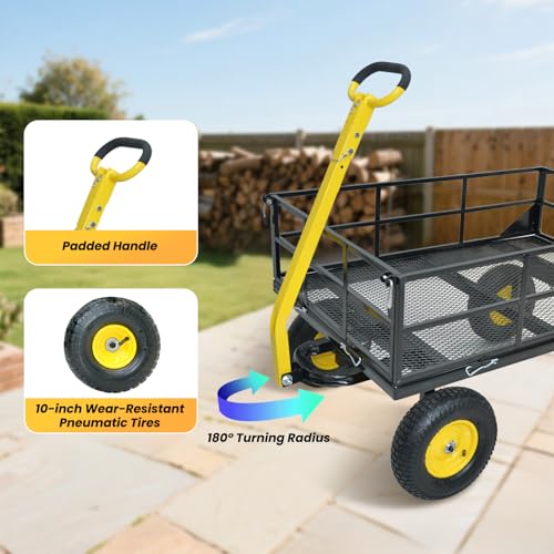 Steel Garden Cart