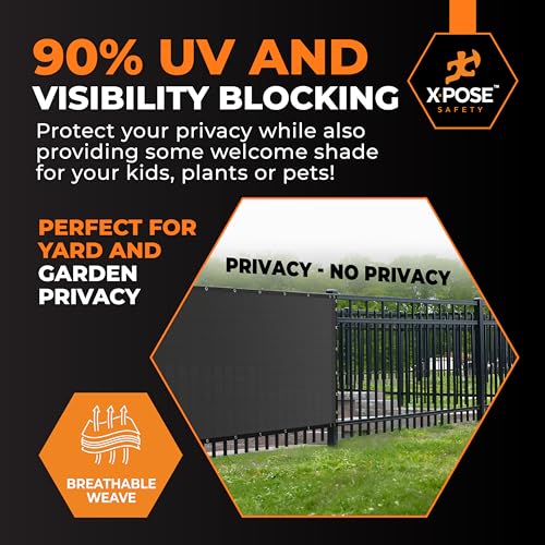 Privacy Fence Screen 4’ x 50’ (Black / 4' X 50')