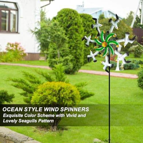 Seagull Wind Spinners (White&black)