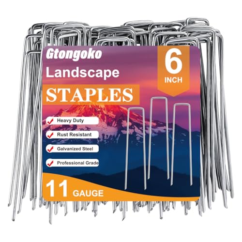 120 Pack Landscape Staples 6 Inch (120 Count)