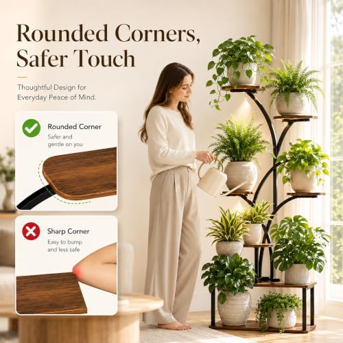 63.7 Inch Plant Stand with Grow Lights