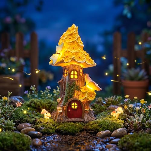 Mushroom House Statue (Mini Mushroom House)