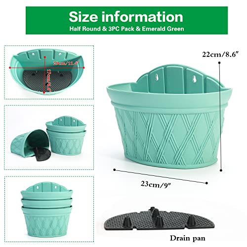 Wall Hanging Planters (3 Count)